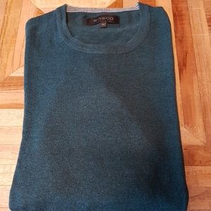Basic forest green sweater size S